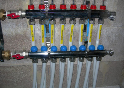 New house getting underfloor heating installation by Webley Heating